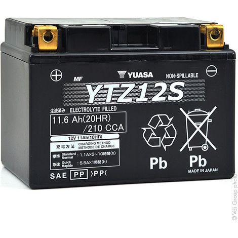 BATTERIA YUASA YTZ12S 12V 11 Ah