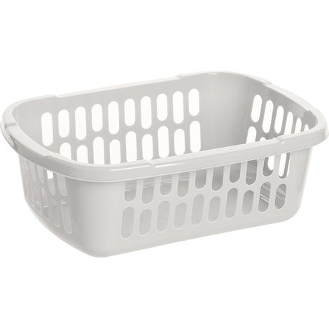 MITTLERER KUNSTSTOFFKORB 28X19CM BEIGE -JAG