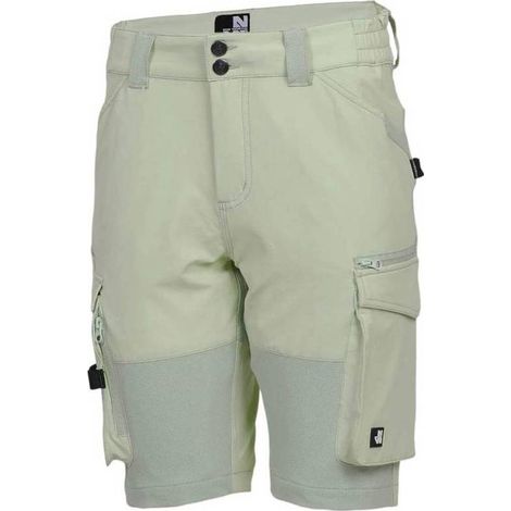 Bermuda de Travail Femme Diana - Taille 36 - Amande - Résistant et Confortable - D-Work