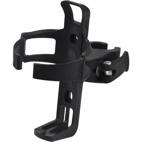 Portabidón para bicicleta, portabidón para bicicleta, portabidón para bicicleta de carretera, bicicleta de montaña, bicicleta infantil, rotación de 360 grados, negro (1/4)