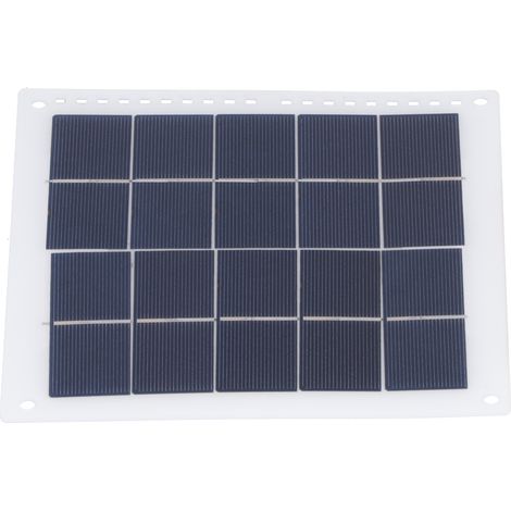 Panneau solaire 7W durable, sensible et portable, idéal pour les voyages en plein air (1/5)