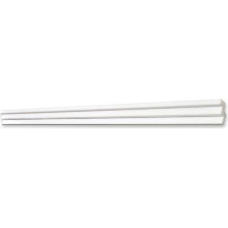 DECOSA Moulure T30 - polystyrène - blanc - 20 x 30 mm - long. 2 m - 5 pces (=10 m) (1/5)