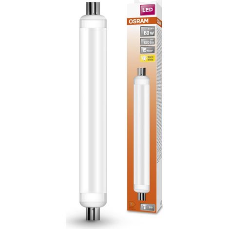 OSRAM Lampada LED SPECIAL S19 FR 60, tubolare, 9W, 830lm, 2700K, luce bianca calda, basso consumo energetico, lunga durata, alternativa LED alle lampade convenzionali