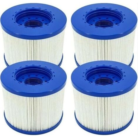 Filtre Spa Infinite a Visser, Cartouche Filtre Vis pour Spa Gonflable Pas De Vis 60mm, Cartouche Filtre pour Spa, Compatible pour Cosy Spa, Clever Spa et de Plus 4 pices (1/4)