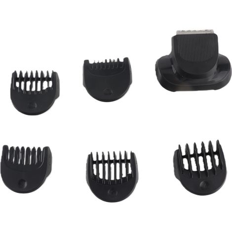 Tête de tondeuse électrique à barbe de rechange pour les modèles Series 5, 6, 7, 5018s, 5020s, 5035s et 5049cs, avec 5 sabots de coupe. (1/5)