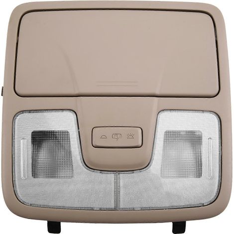Front-Deckenleuchte mit Leselampe für Brille und Karte, Teilenummer 92800-2S000 (928002S000), für Hyundai IX35 beige. (1/5)