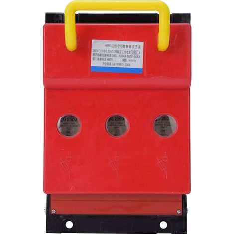 HR6-250/310 380/660V 250/200A interrupteur-sectionneur à fusible tout en laiton (1/5)