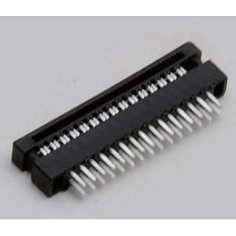 TRU COMPONENTS TC-2506350 Federleiste mit Flachkabelabgang Rastermaß: 2 mm Polzahl Gesamt: 40 Anzahl