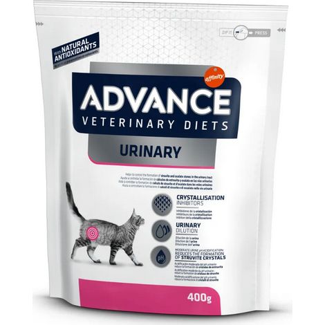 Gatto - Crocchette Advance 400gr Urinary (1/3)