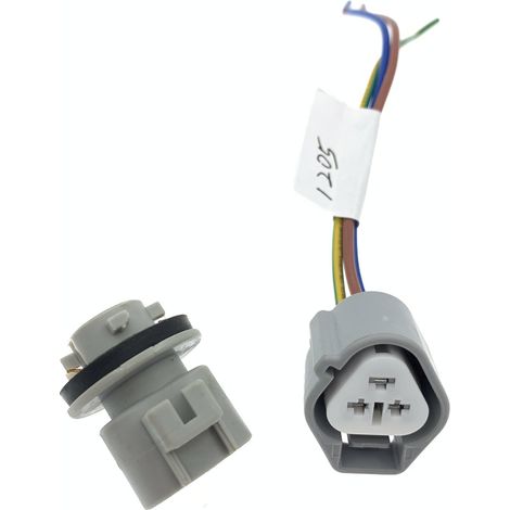Automotive lamp holder suitable for Toyota Land Cruiser side marker lights, daytime running lights, T10 lamp wires, and side marker light interfaces. (1/5)