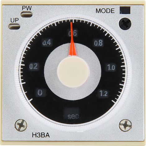 Fafeicy Relè temporizzato multifunzione ad alta precisione a 8 pin, ritardo da 1,2 s a 300 h, 220 VAC/24 VDC/AC con ±0,3% FS per controllo automazione (220 VAC)