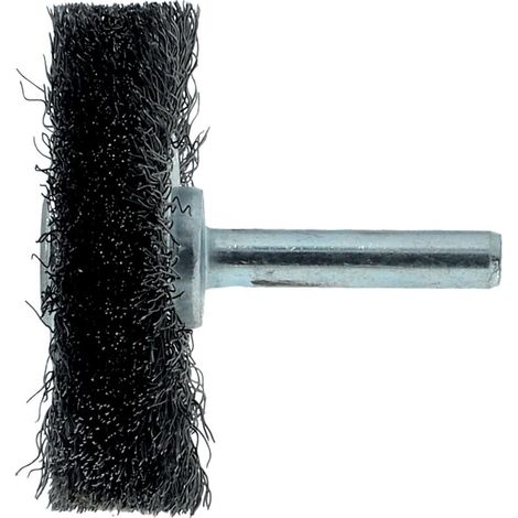 Brosse pour perceuse fil ondulé Ø0,2 - 50x15 T12,5 - tige 6mm - NORTON