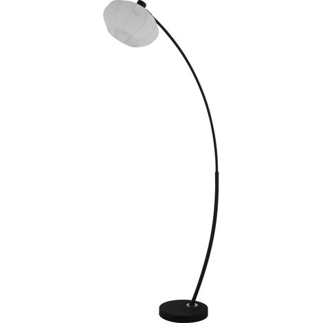 Lampadaire Radiant noir avec capuche - EU52853BK