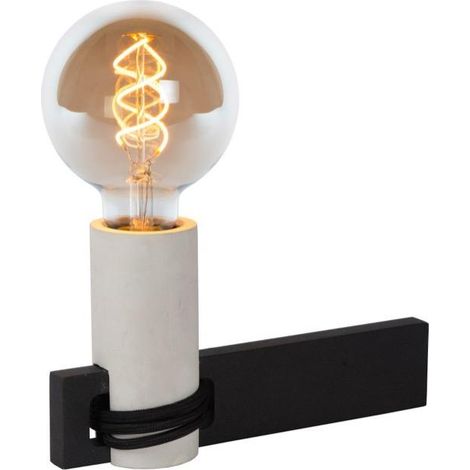Lampe de table Lucide Tanner E27 60W modèle 39520/01/76 (1/2)