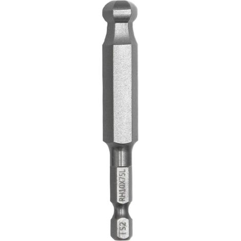 Embouts hex, 75mm, acier allié, hex/boule/aimanté, pour atelier (1/5)