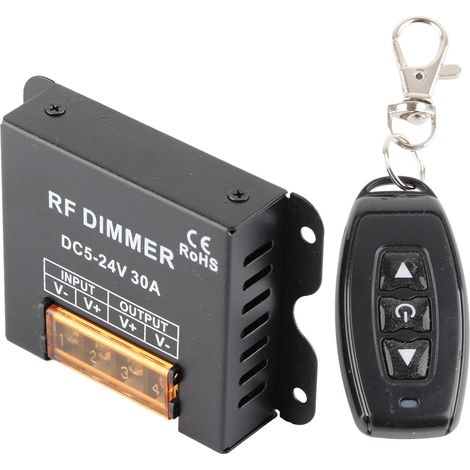 Câble d'alimentation LED 2m avec interrupteur et variateur, universel USB pour lampes 5V intérieur/extérieur
