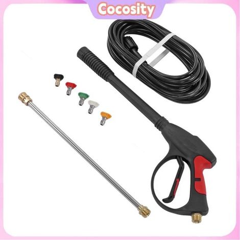 Nettoyeur haute pression - COCOSITY - 4000PSI - Portable - Électrique - Rallonge 8,2 m, 5 buses (1/4)