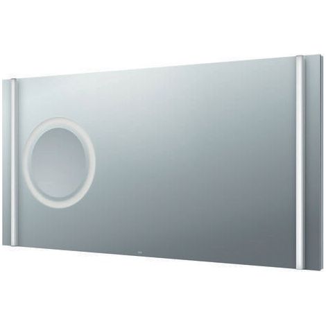 Emco light mirror select, LED light mirror select, 1200 x 610 mm con rasoio LED integrato e specchio per il trucco - 449600090 (1/4)