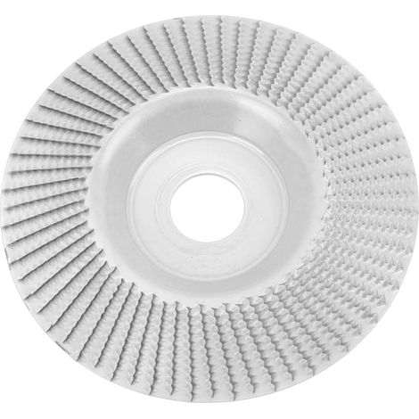 Disque de ponçage carbure de tungstène résistant à l'usure 125mm pour meuleuse, travail du bois, argent (1/5)