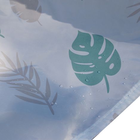 Sonnenschutzabdeckung für Gartenpool, bedrucktes quadratisches Sonnensegel 2x2 m, 1 Stück, viereckige Form aus Polyester (1/5)