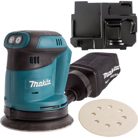 Makita DBO180Z 18v LXT 125mm Cordless Random Orbital Sander Body + Makpac Inlay (1/5)