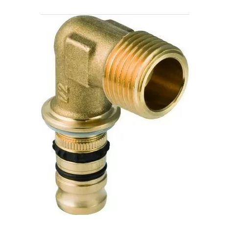 Geberit 613.253.00.5 Mepla 90° Winkel mit Außengewinde Ø26mm - 3/4"