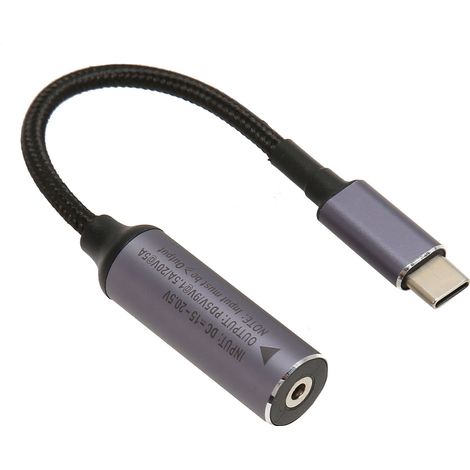 100-W-PD-Ladekabel mit 3,0-mm-DC-Buchse auf Typ-C-Stecker für schnelles Laden