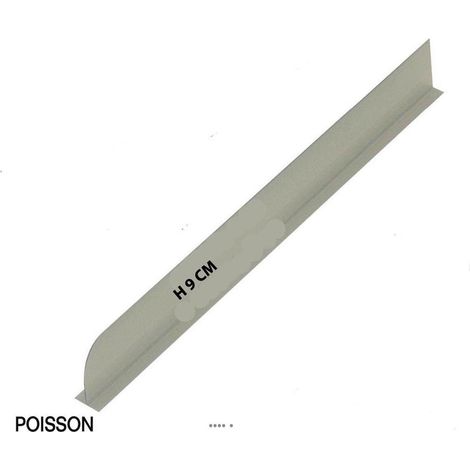 Séparateur altuglass uni résistant L75cm H9cm Cristal pour poissons - couleur: Cristal