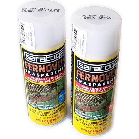 Saratoga fernovus 400ml bomboletta spray antiruggine trasparente, brillantezza opaco (1/5)
