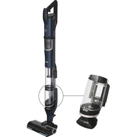 Hoover HFX20P 011 Aspirapolvere a Bastone 2 in 1 Senza Sacchetto Blu Batteria 21,6V (1/5)