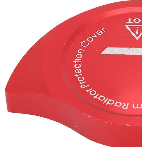 Roter dekorativer Kühlerdeckel für Honda Mugen und Acura