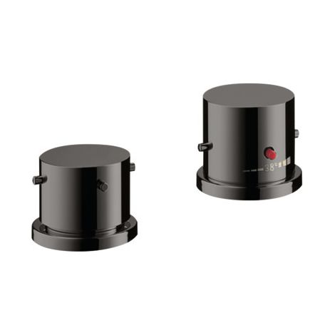 hansgrohe AXOR Starck 2-Loch Wannenrandarmatur mit Thermostat und (1/3)