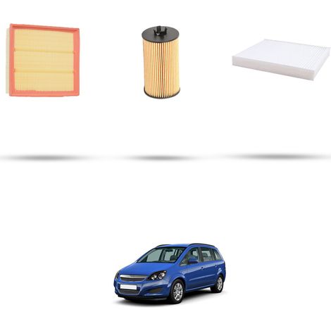 Kit tagliando 3 filtri compatibile con Opel Zafira B 1.8 88kw dal 2013 (1/5)