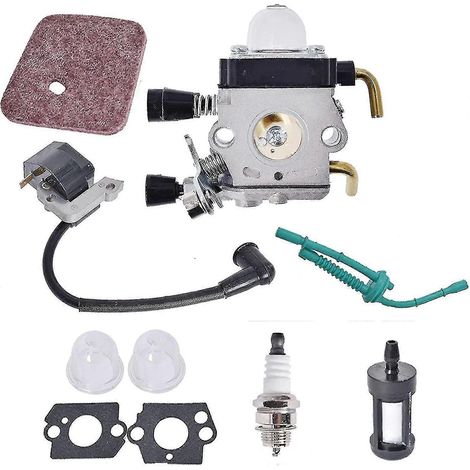 Kit de remplacement de bobine d'allumage pour carburateur compatible avec les débroussailleuses Stihl FS55, FS38, FS55R, KM55, FS45 et FS46 (neuf - szdf) (1/5)