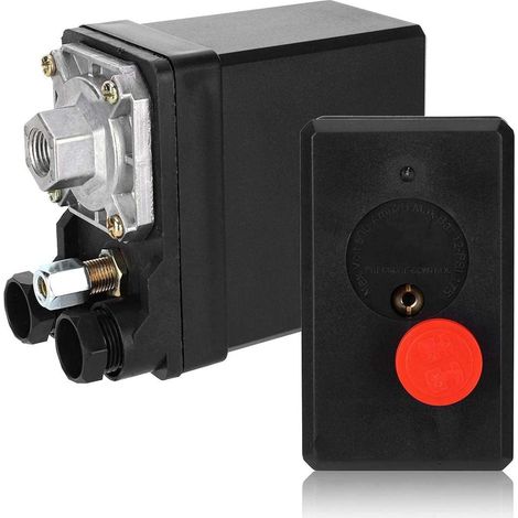 pièces pneumatiques normalement fermées Triphasé 380V Pressostat pour systèmes de freinage antidérapant pour compresseur d'air (1/5)
