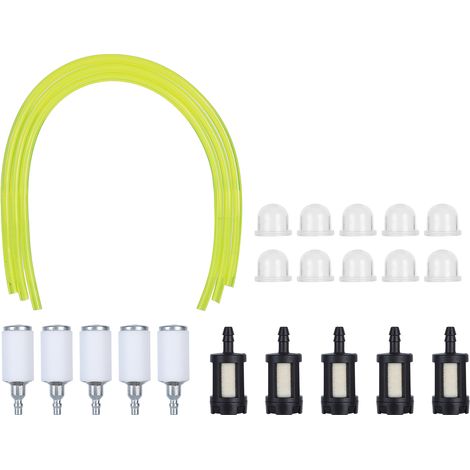 Kit ampoule amorçage + filtre carburant + tuyau – remplacement 12538108660 – pour tronçonneuse Poulan