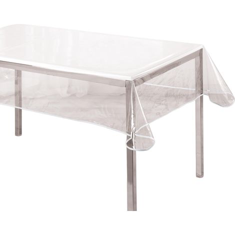 Transparente Tischdecke für den Garten GARDEN B, 140 x 240 cm