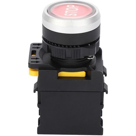Bouton d'arrêt d'urgence étanche, réarmement automatique, fonctionnement manuel (1/5)