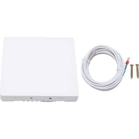 Fußbodenheizungs-Temperaturregler, 16 A, WLAN, digitales LCD-Display, programmierbar, manuelle und automatische Steuerung für Zuhause, weiß (1/5)