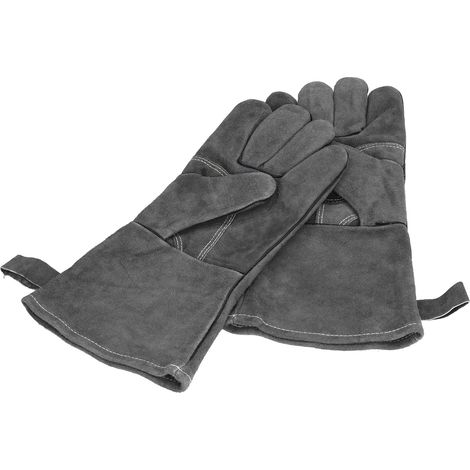 Hochtemperatur-Grillhandschuhe, hitzebeständig, flammhemmend, mikrowellengeeignet, flaschenöffnerfest, feuerfest (1/5)