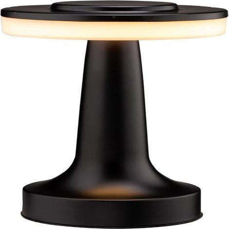 Lampe de table LED portable O'Bright avec capteur tactile, 3 niveaux de luminosité, batterie rechargeable offrant jusqu'à 48 heures d'autonomie, veilleuse pour chambre d'enfant (1/5)