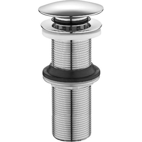 Piletta click clack tonda H 150 senza troppo pieno 1"1/4  Tecom
