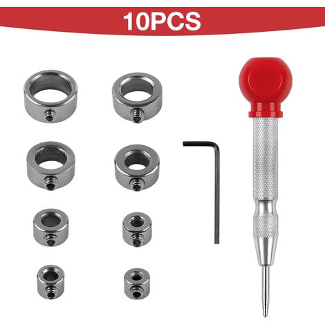 Red Hat Center-Pound Glasbrecher, Glasbrecher, automatischer Federpositionierer, Zentrierbohrwerkzeug (1/4)