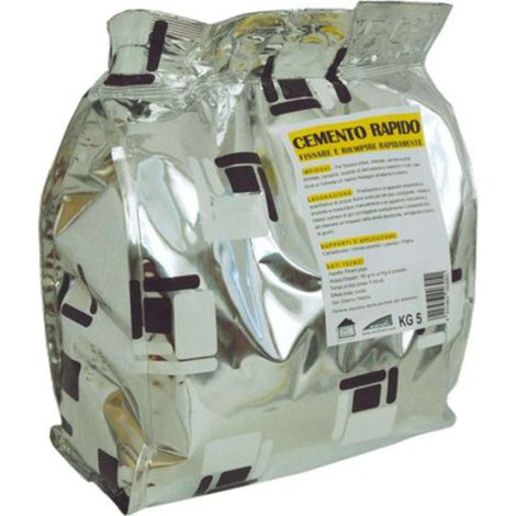 CEMENTO GRIGIO PRESA RAPIDA BRIKO LINE - KG 5 - 5 pezzi