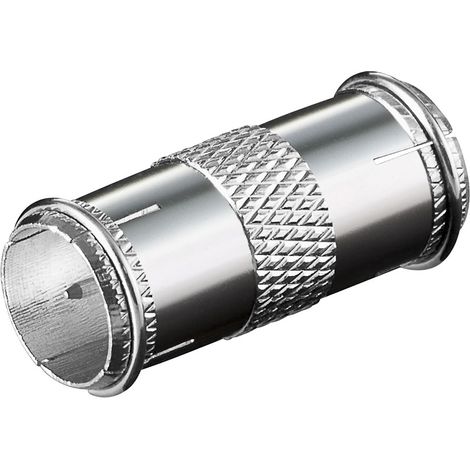 goobay Wentronic 67310 - F - F - Mâle/Mâle - Argent