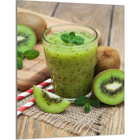 Glasschneidebrett 40x52 Kiwi (1/5)