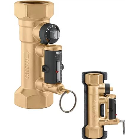 Valvola di bilanciamento con flussometro 1" campo di portata 10-40 Caleffi 132602  1” - 10–40