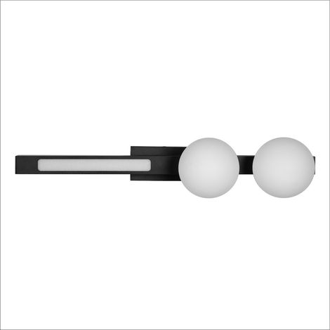 Lámpara de pared Imán 13W+2xG9 3000/4000K Negro (1/5)