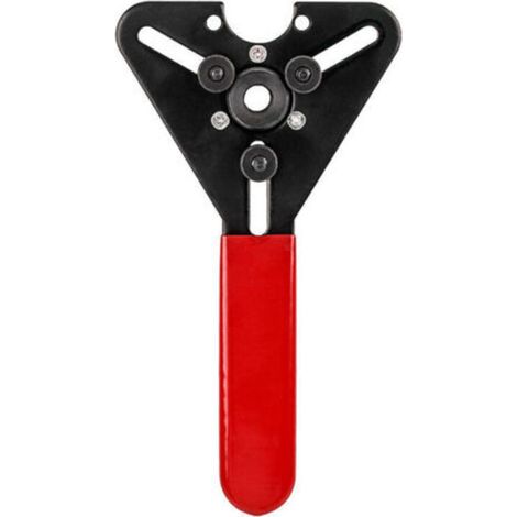 Kit d'outils de Suppression d'embrayage de compresseur de climatisation, Outil de Maintien d'embrayage de climatiseur, Ensembles d'outils automatiques d'extracteur de moyeu (1/5)