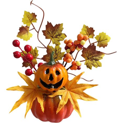 Decorazioni a forma di zucca in schiuma - Ornamento a forma di zucca D04